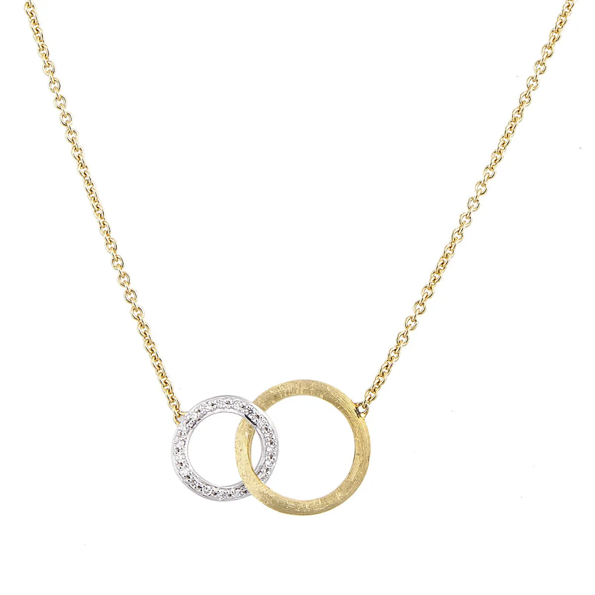 18K Yellow Gold and Diamond Small Pendant