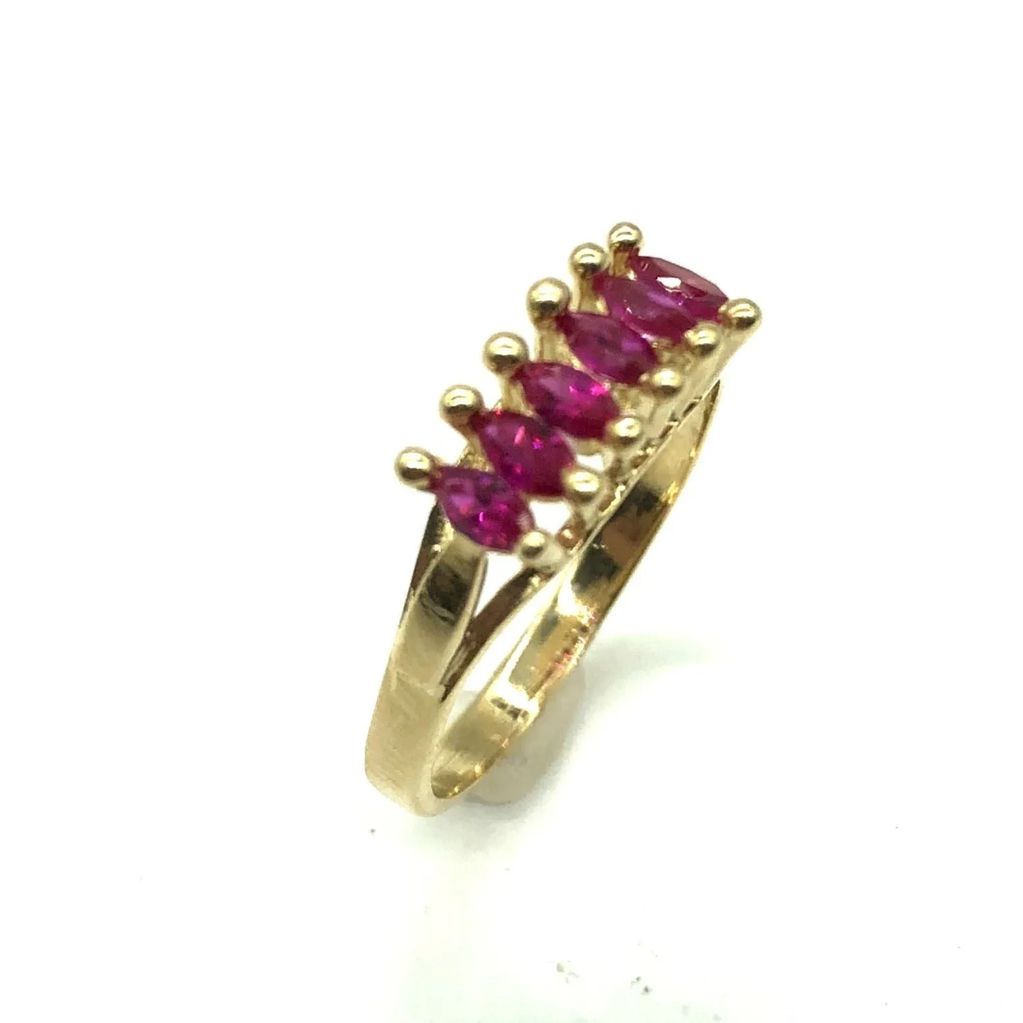 6 Stone Ruby Ring