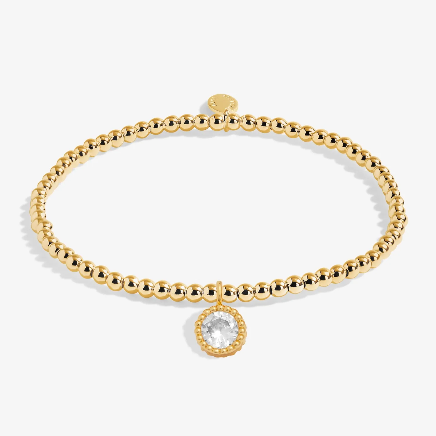 A Little Happy 60th Birthday Gold Plated Bracelet 7585