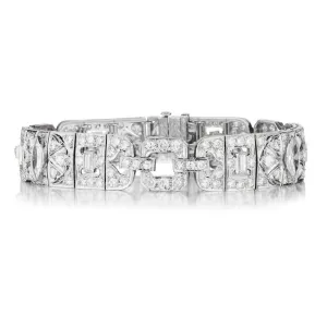 ART DECO STYLE DIAMOND BRACELET