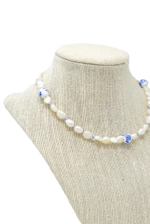 Chinoiserie Pearl Necklace