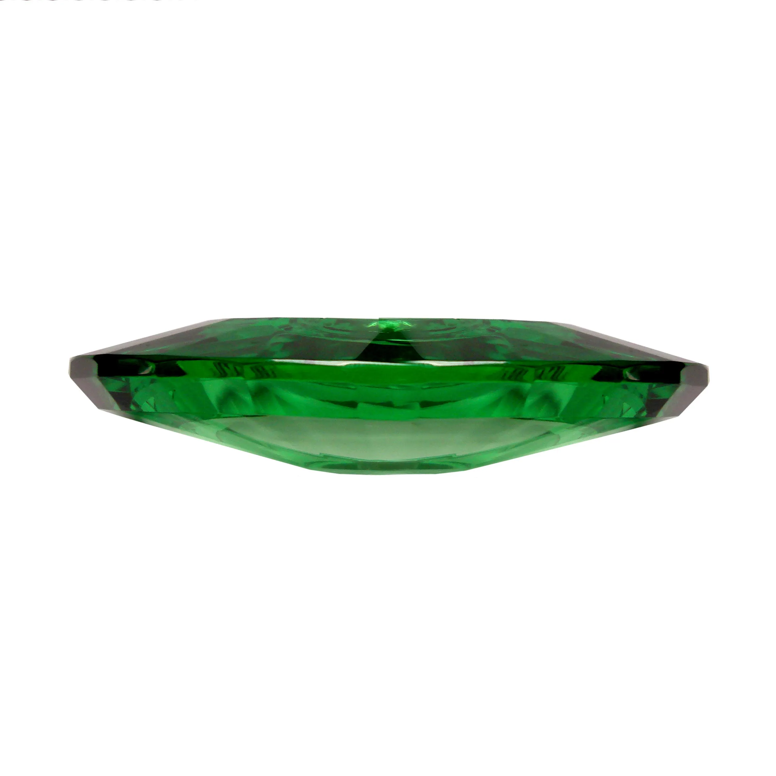 Emerald Crystal Bobeche 4.5-Inch with 26mm Center Hole Made by Swarovski Crystal