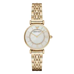 Emporio Armani Ladies Watch T-Bar Gianni Gold AR1907