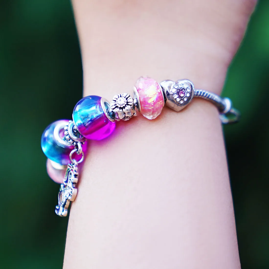 Fantasy Charm Bracelet - Silver