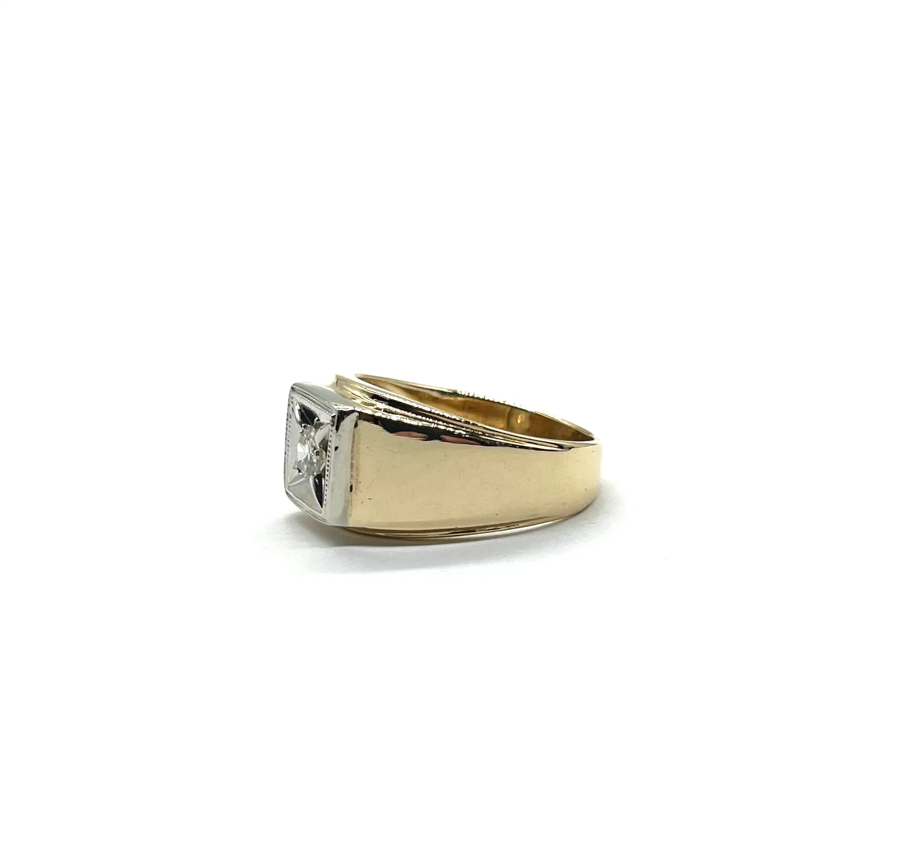 Gents Vintage Diamond Ring