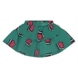 Girls Bottoms | Skirt- Emerald | BABYFACE