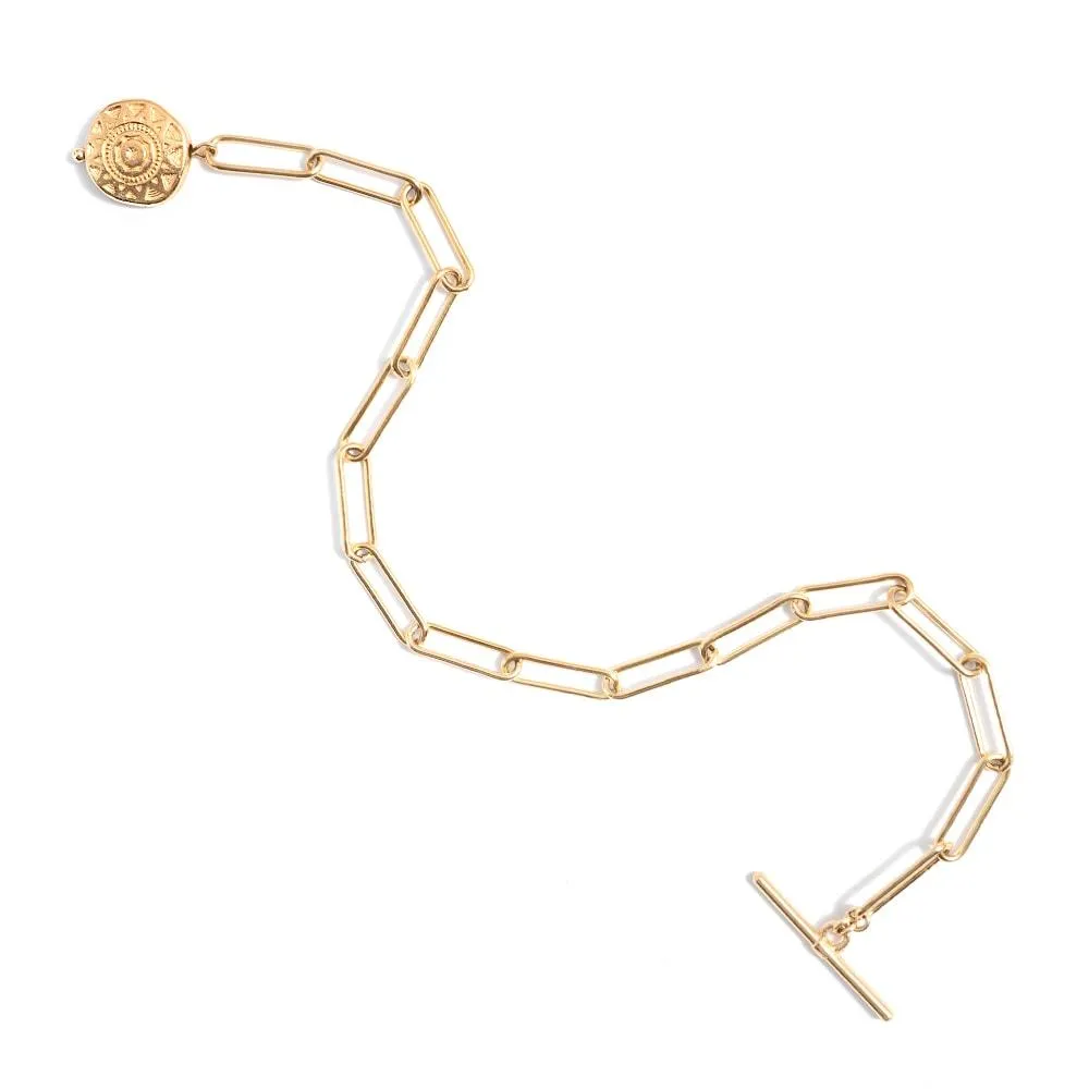 Gold Plated Florent Bracelet