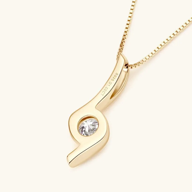 Grace Premium Moissanite Pendant Necklace