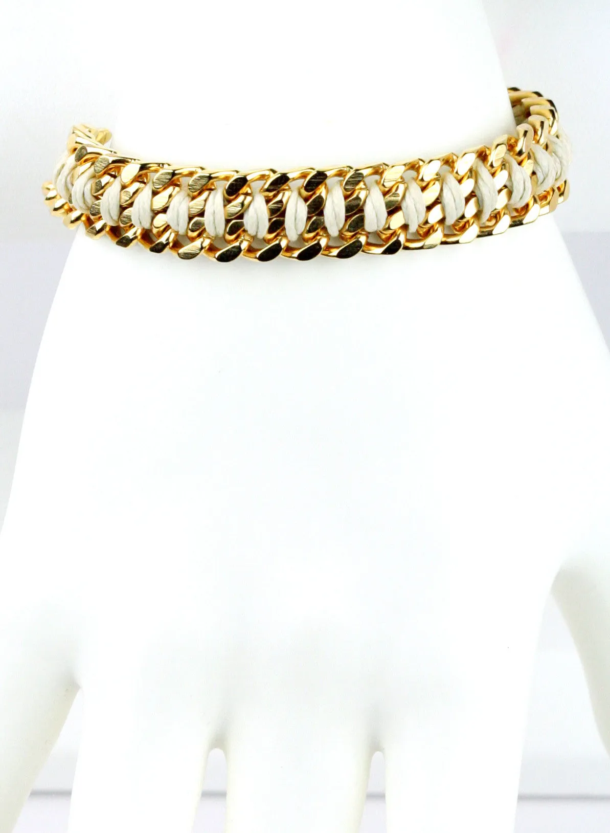 Handwoven Gold Chain