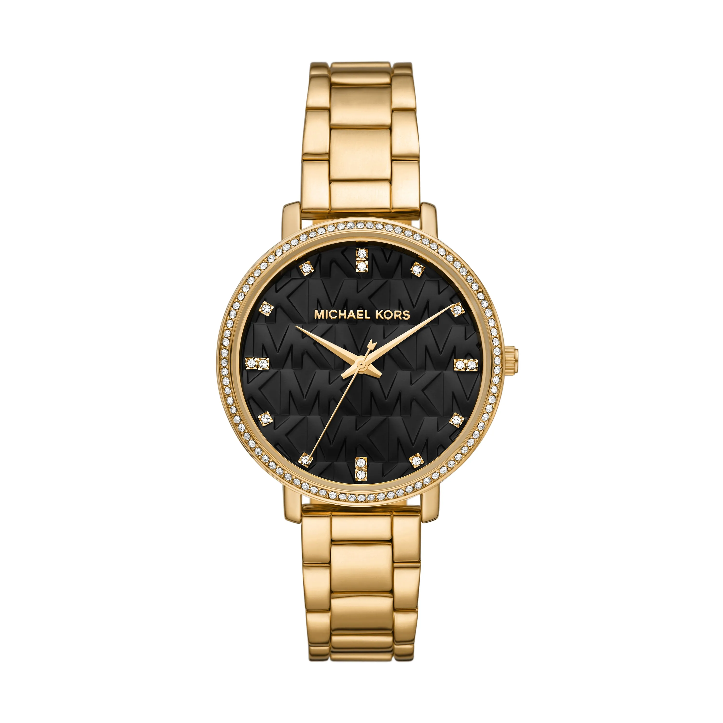 Michael Kors Pyper Three-Hand Gold-Tone Alloy Watch MK4593