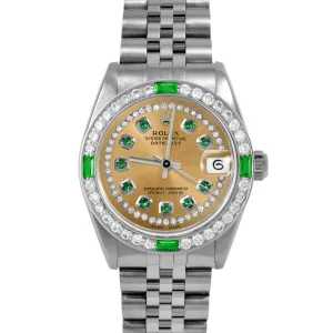 Rolex Datejust 31mm | 6827-SS-CHM-STRE-4EMD-JBL