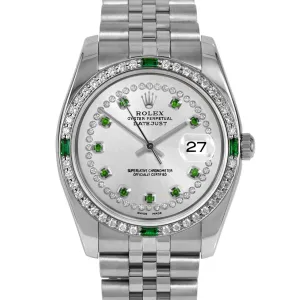 Rolex Datejust 36mm | 116234-SLV-STRE-4EMD-JBL