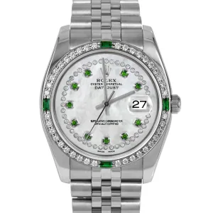 Rolex Datejust 36mm | 116234-WMOP-STRE-4EMD-JBL