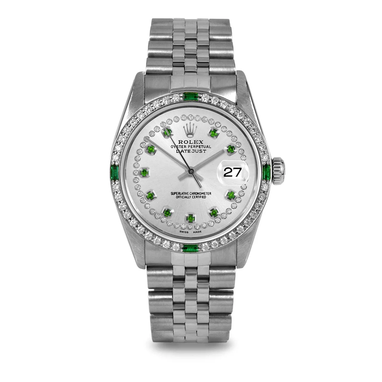 Rolex Datejust 36mm | 16014-SLV-STRE-4EMD-JBL