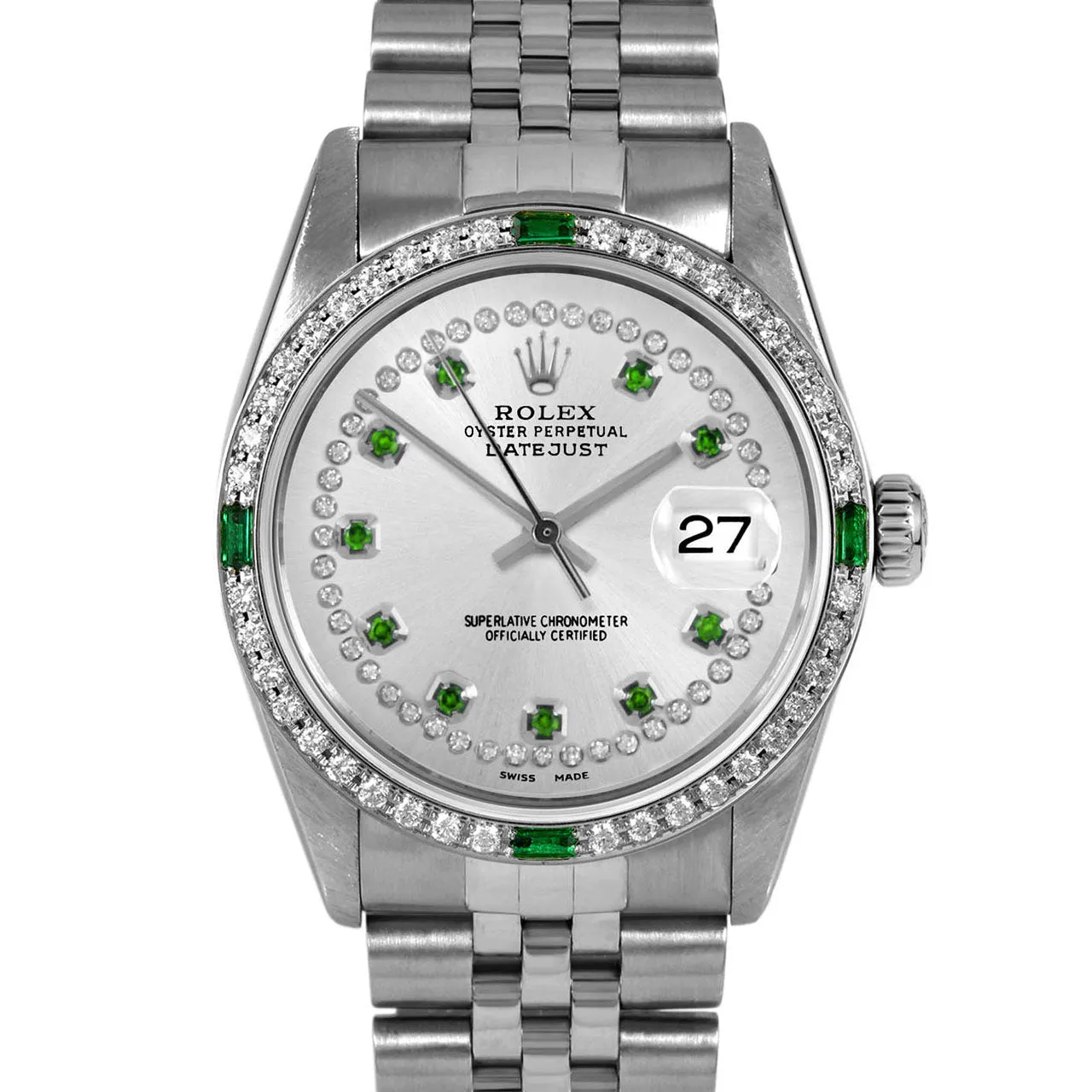 Rolex Datejust 36mm | 16014-SLV-STRE-4EMD-JBL