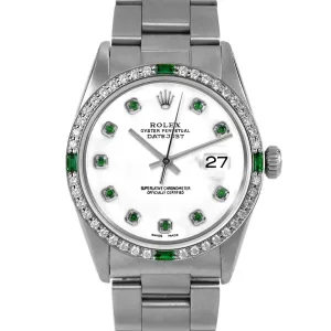 Rolex Datejust 36mm | 16014-WHT-EMD-AM-4EMD-OYS