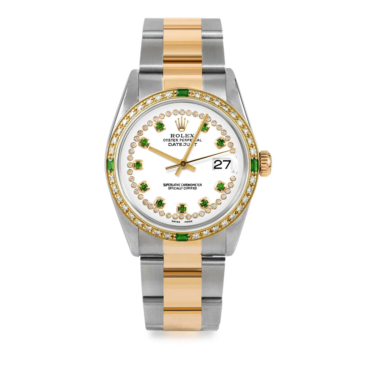 Rolex Datejust 36mm | 16233-WHT-STRE-4EMD-OYS