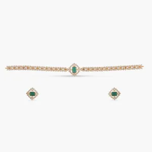 Shaz Nakshatra CZ Necklace Set