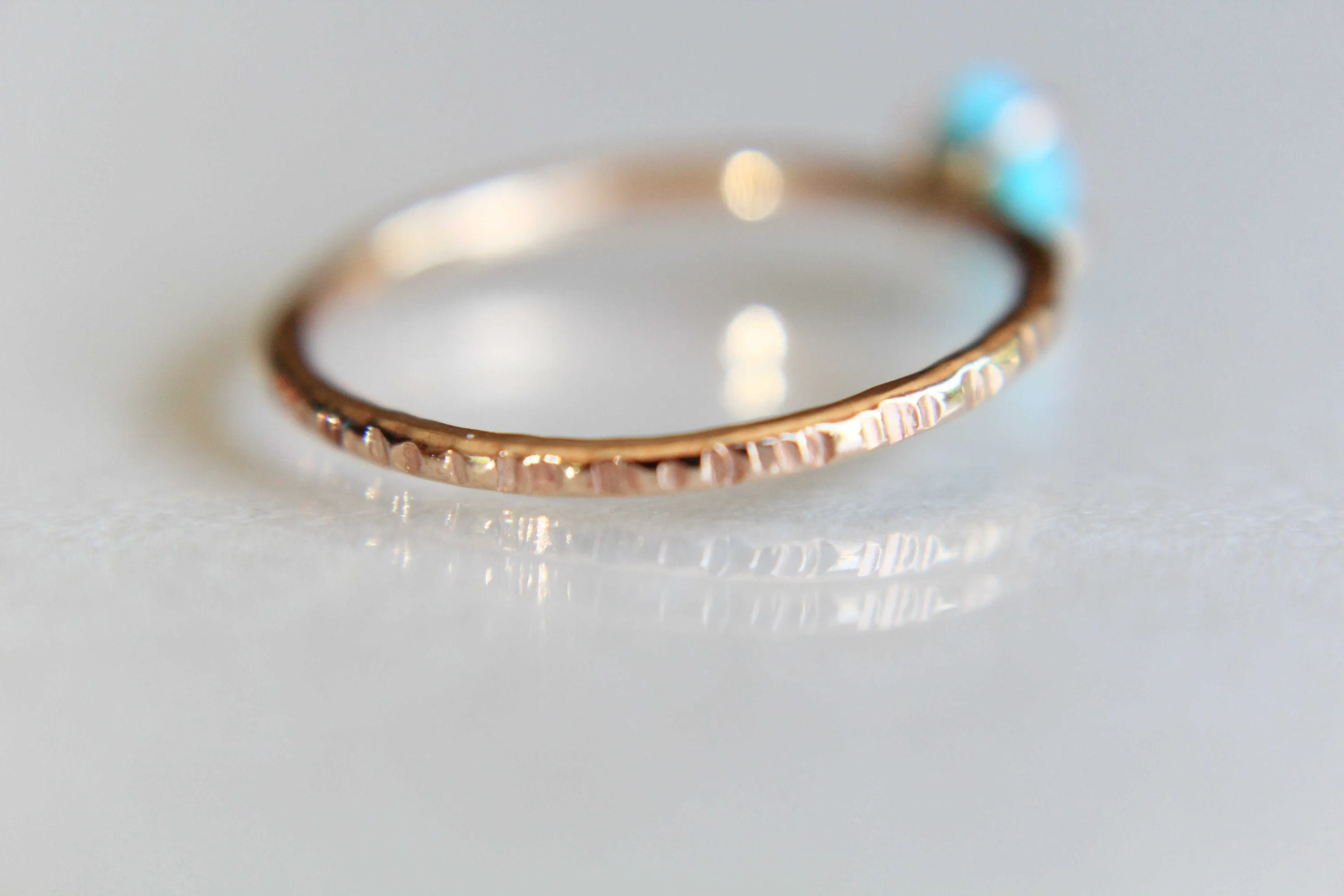 Turquoise Stacking Ring, Turquoise  Ring, Natural Gemstone Ring, Turquoise, Turquoise Jewelry, Gemstone Stacking Ring, Pear, Teardrop, Gift