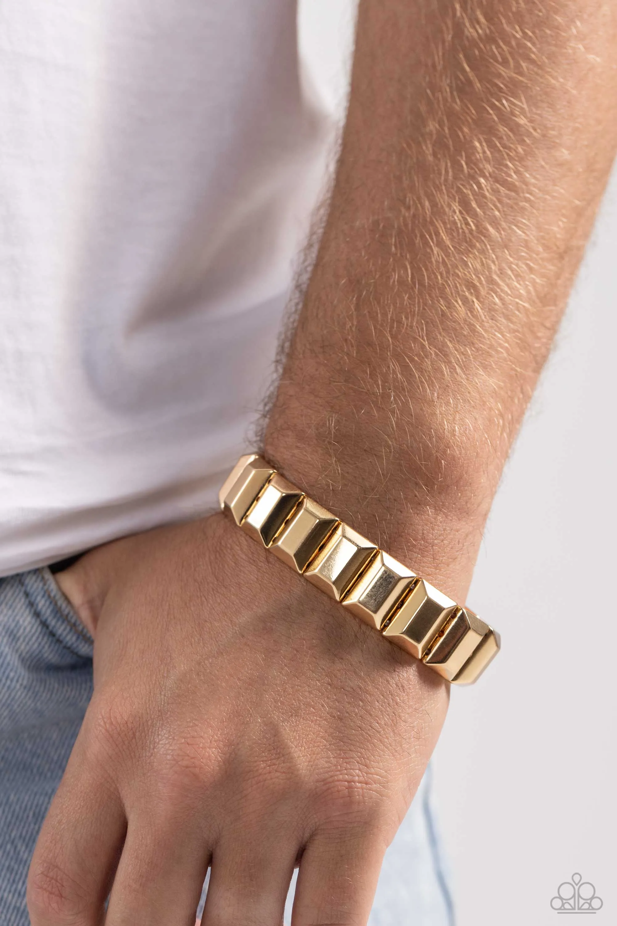 Urban Bracelets Chunky Champion - Gold UR78