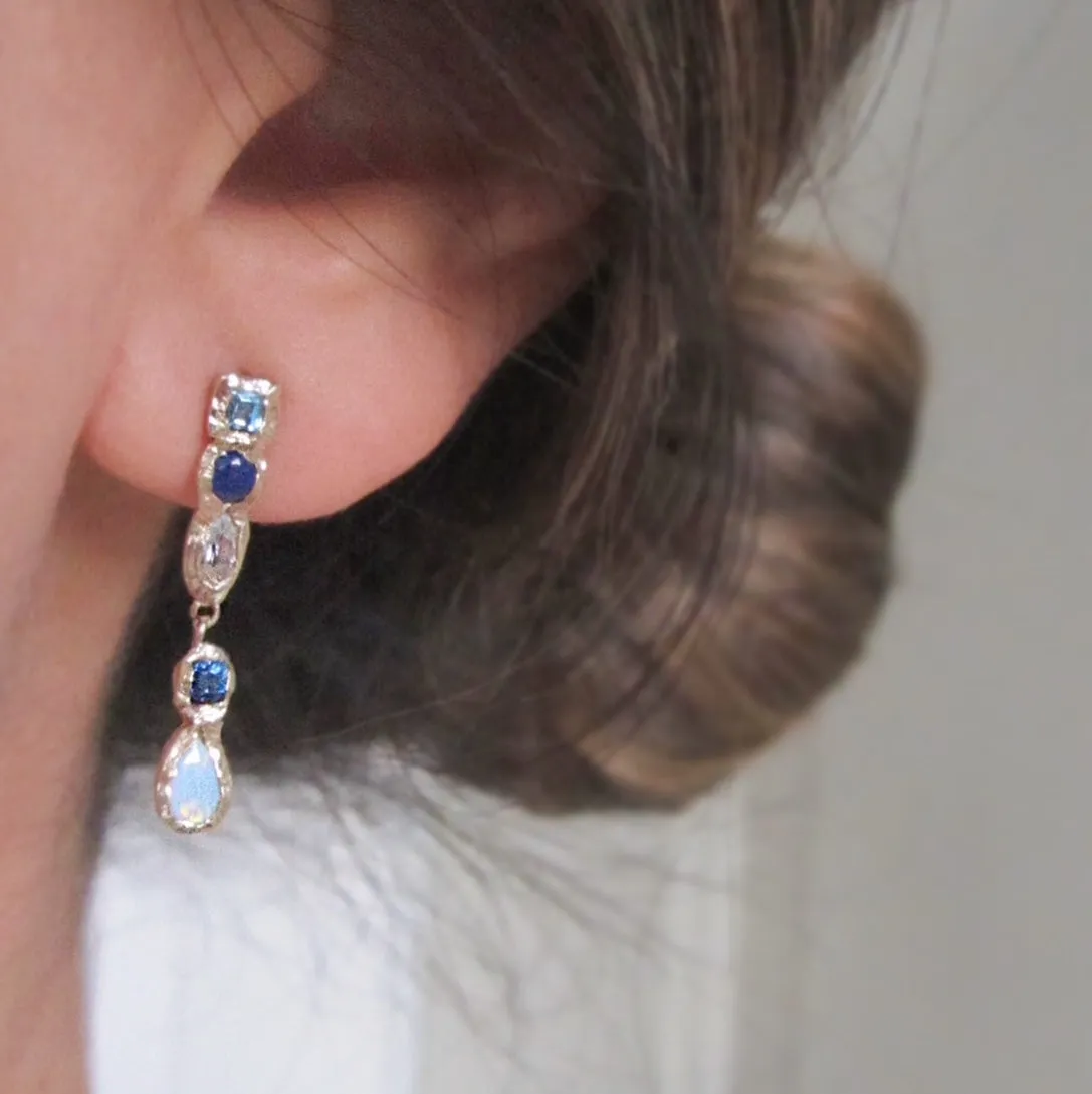 Waterfall Lapis Earrings